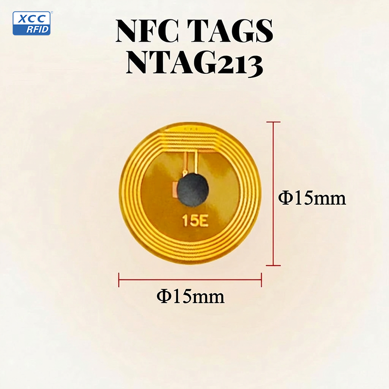 Nfc Tag Programmable - NTAG213 NFC Sticker 15mm RFID Tag