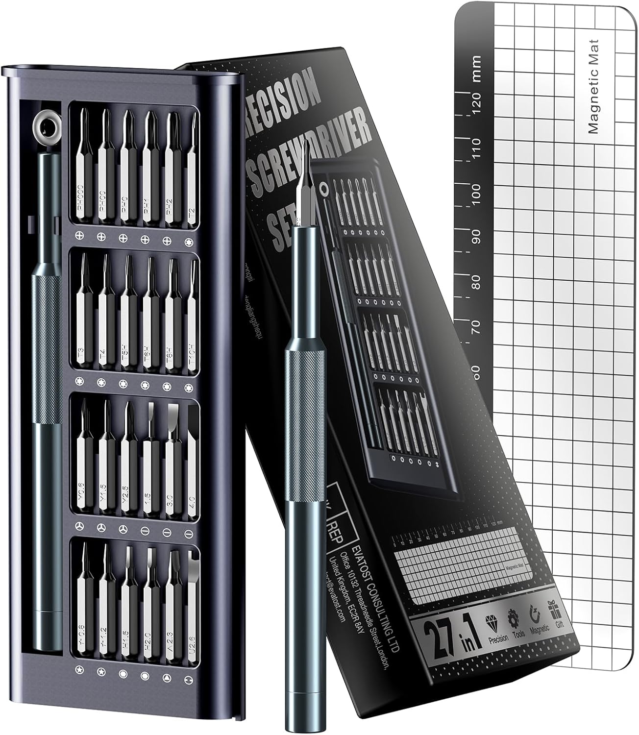 Electronics Gadgets For Men - NSZETZ 27-in-1 Precision Screwdriver Set, Professional