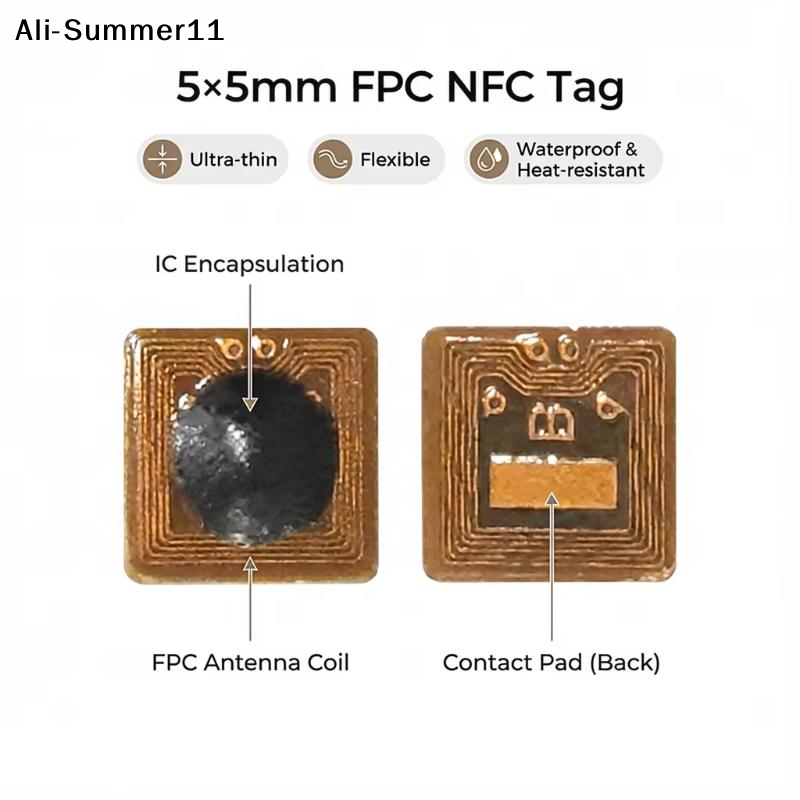 Nfc Tag Programmable - 【Y11】1/5/10Pc Programmable 5*5mm Micro FPC NFC