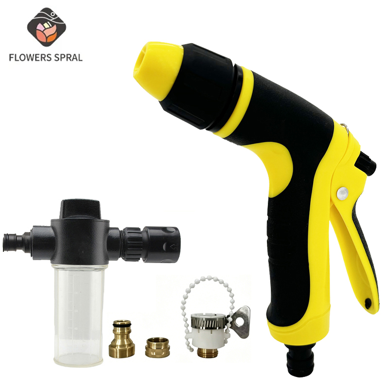 Gadget Q - FLOWERS SPRAL﻿ Garden Watering Gun Water