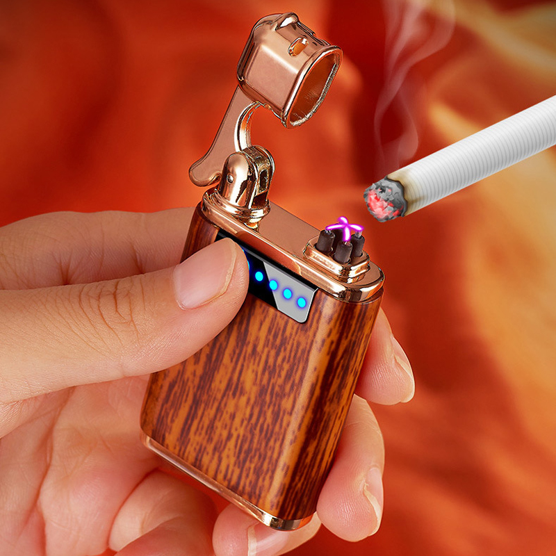 Electronics Gadgets For Men - Copy Sandalwood Rechargeable Electric Lighter Stylish