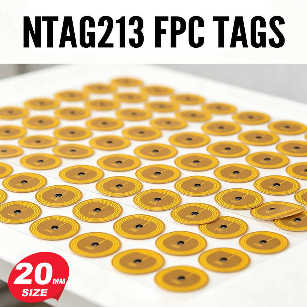 Nfc Tag Programmable - 20mm FPC NFC Sticker NTAG213 Chip