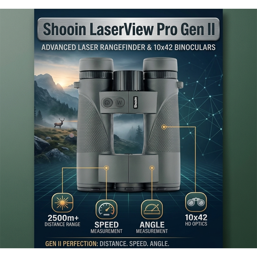 Laser Distance Measure - Shooin LaserView Pro Gen II Laser