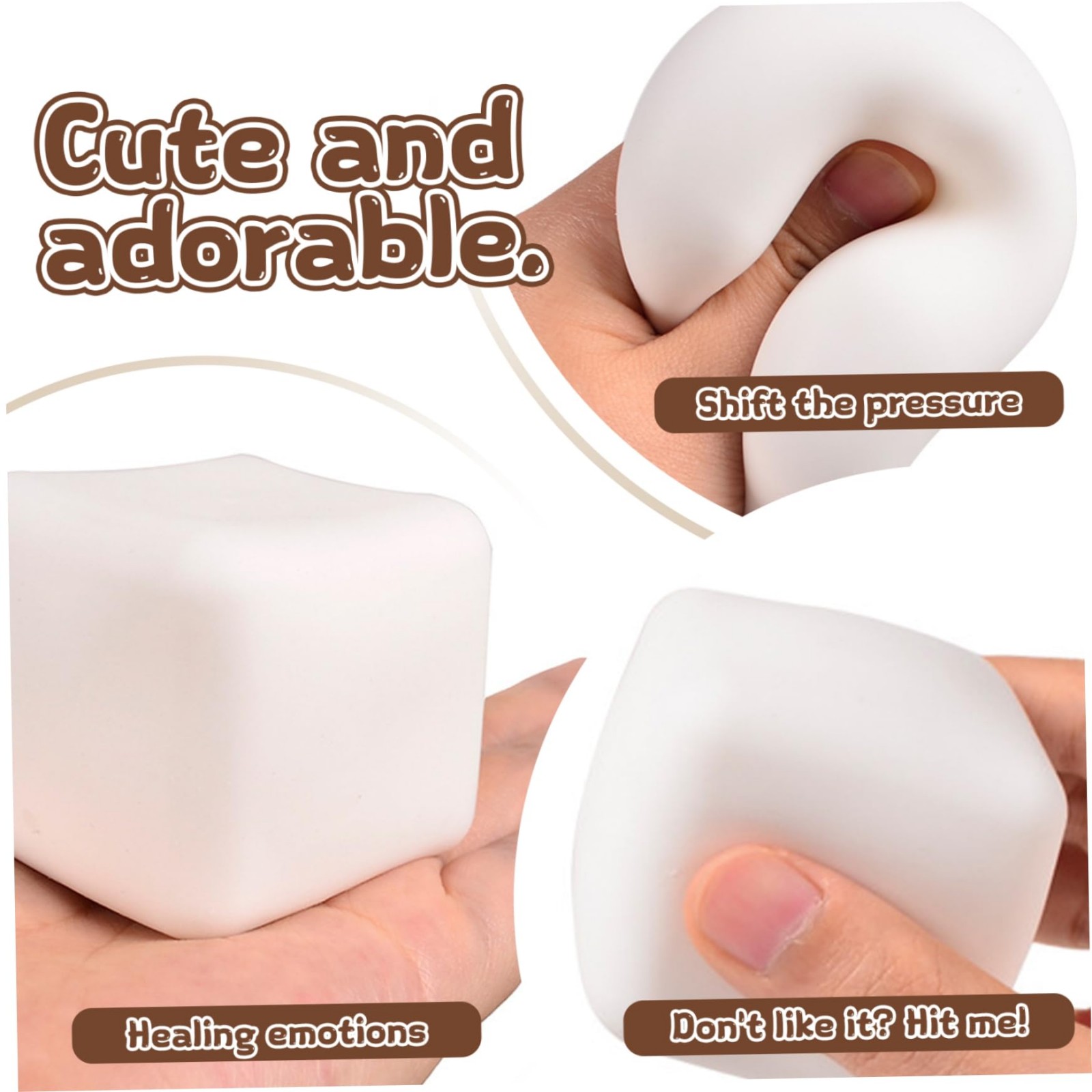 Gadget Q - q Creative Square Tofu Squishy Toy