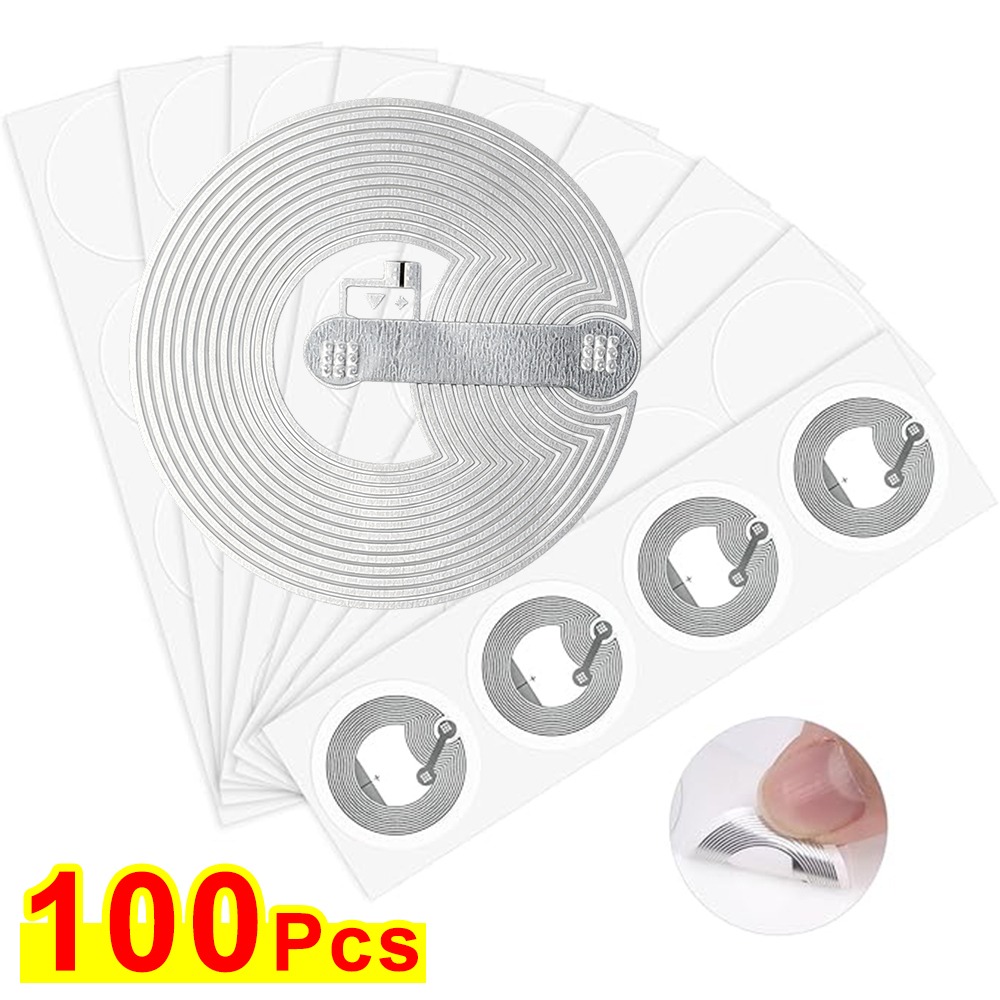 Nfc Tag Programmable - 10/100Pcs 15/25/38cm NFC 213 Tag 13.56MHz
