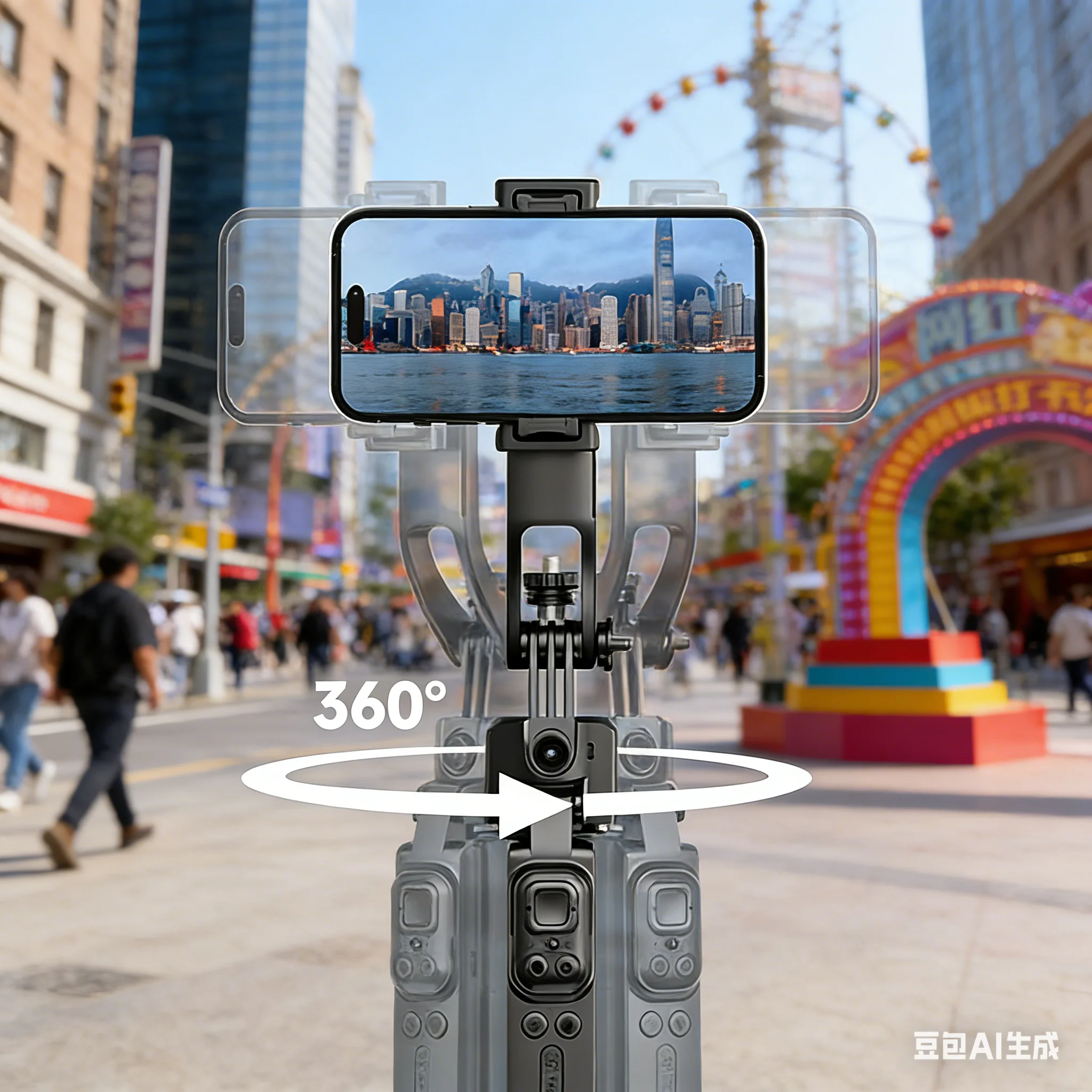 Auto Tracking Tripod - Scalable Phone Tripod Stand Selfie Auto
