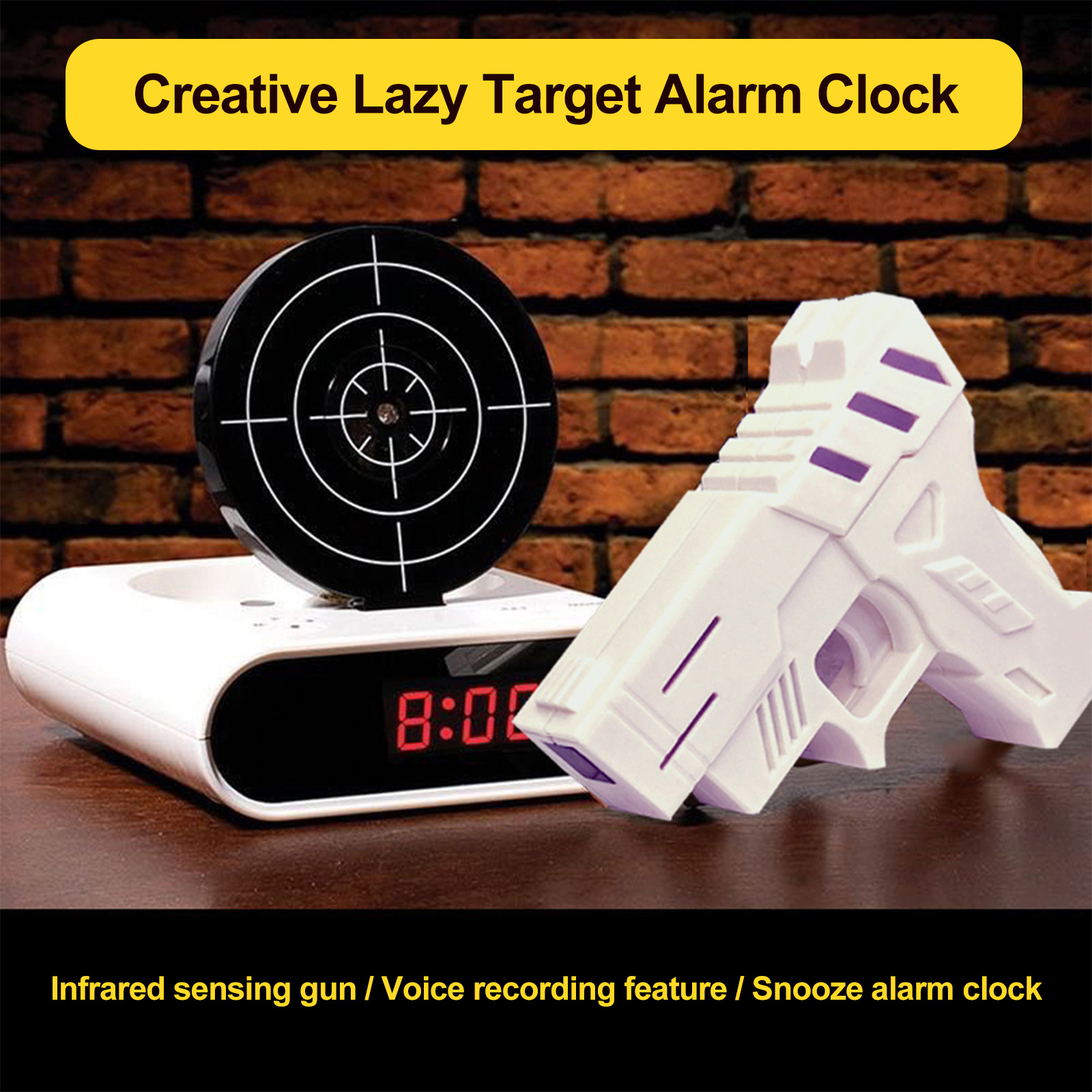 Electronics Desk Clock Creativ - Electronics Gadgets For Gift recensie en prijs