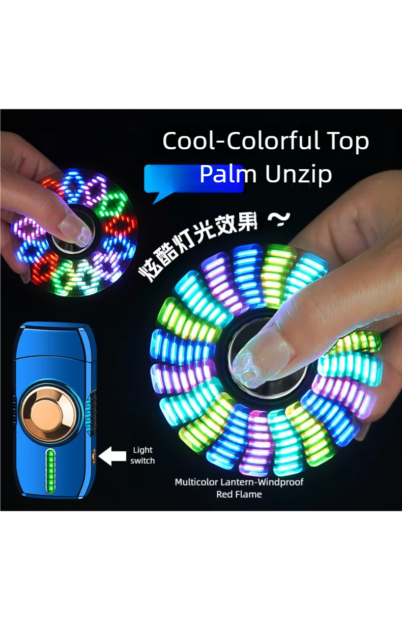 Newest LED Light Fidget Spinne - Electronics Gadgets For Men recensie en prijs