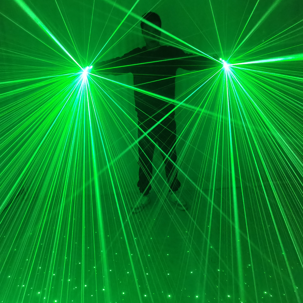 Sky Star 532nm Green Laser Glo - Led Gloves Music recensie en prijs