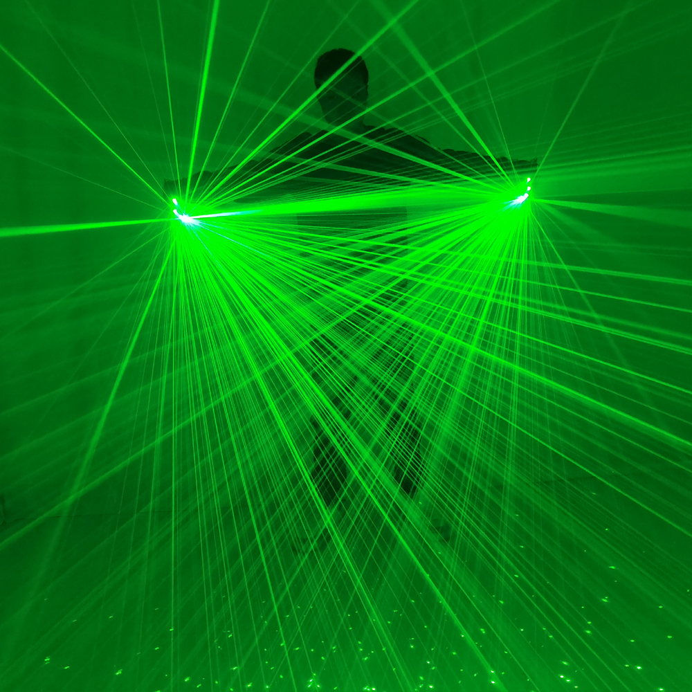 Sky Star 532nm Green Laser Glo - Led Gloves Music recensie en prijs