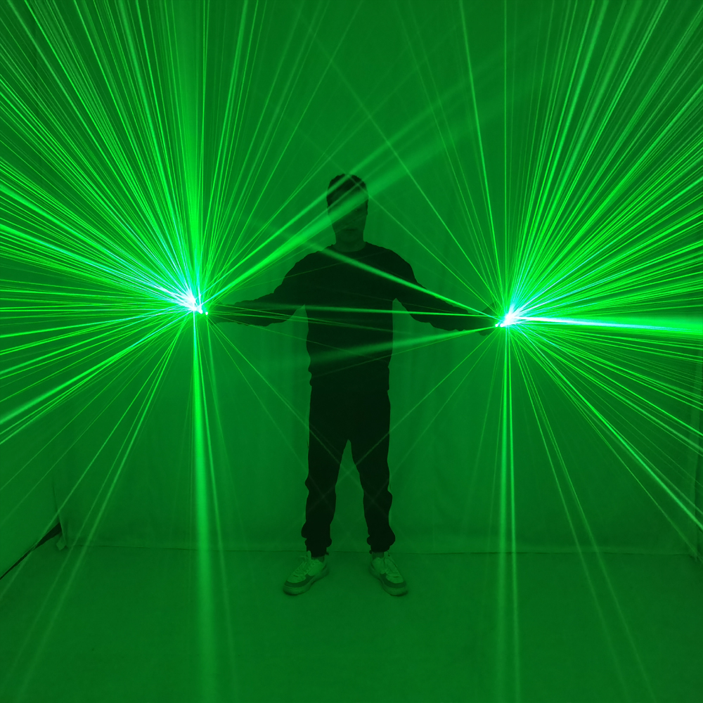 Sky Star 532nm Green Laser Glo - Led Gloves Music recensie en prijs