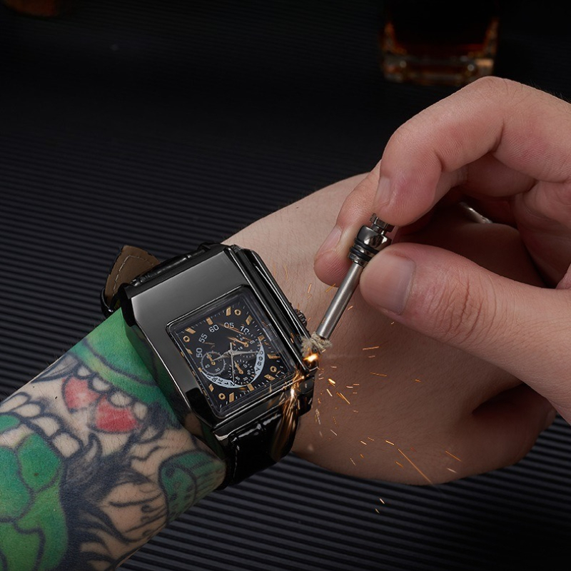 Metal Electronic Watch Lighter - Electronics Gadgets For Men recensie en prijs