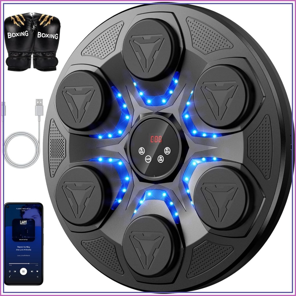 Upgrade Music Boxing Machine,  - Led Gloves Music recensie en prijs