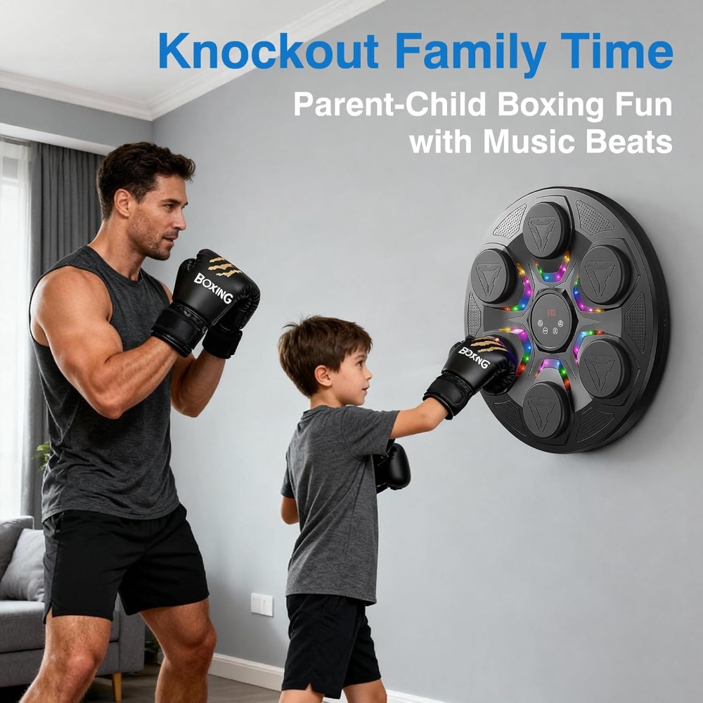 Upgrade Music Boxing Machine,  - Led Gloves Music recensie en prijs