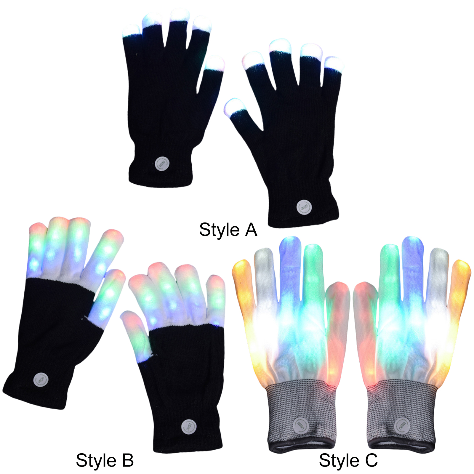 LED Flashing Finger Lighting G - Led Gloves Music recensie en prijs