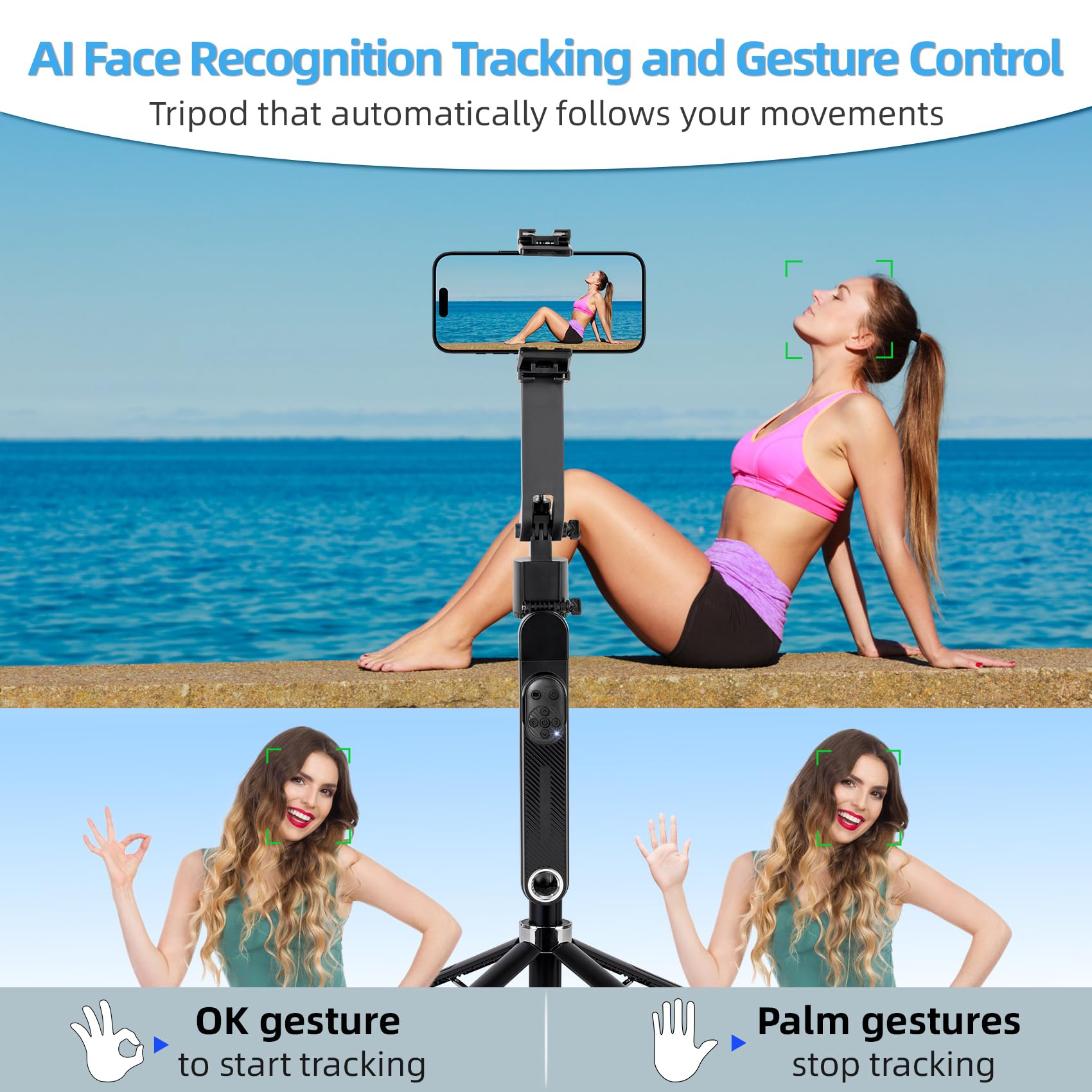 360° Auto Face Tracking Tripod - Auto Tracking Tripod recensie en prijs