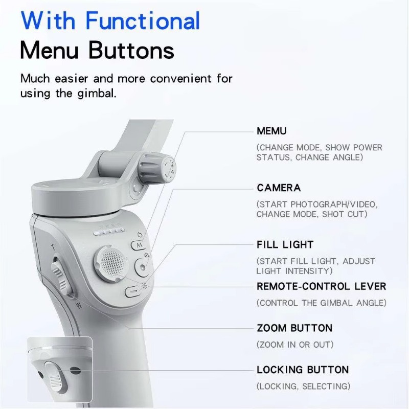 SF18 Smart Mobile Phone Gimbal - Auto Tracking Tripod recensie en prijs