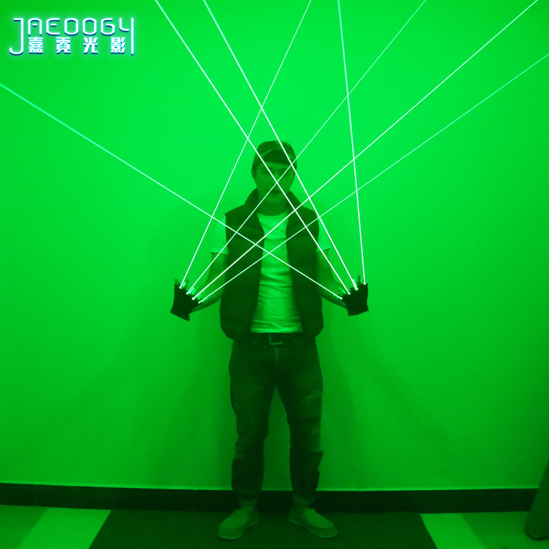 Green Laser Gloves with LED Li - Led Gloves Music recensie en prijs