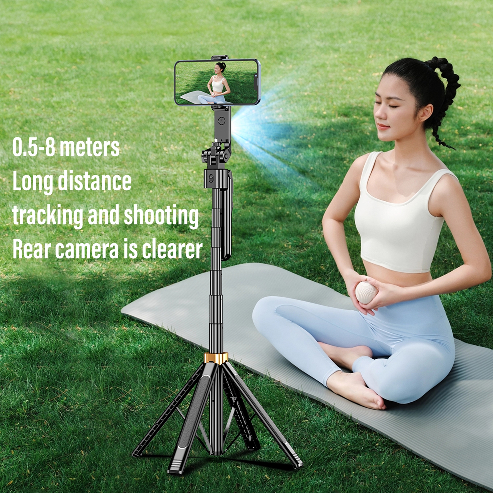 Auto Face Tracking Selfie Stic - Auto Tracking Tripod recensie en prijs