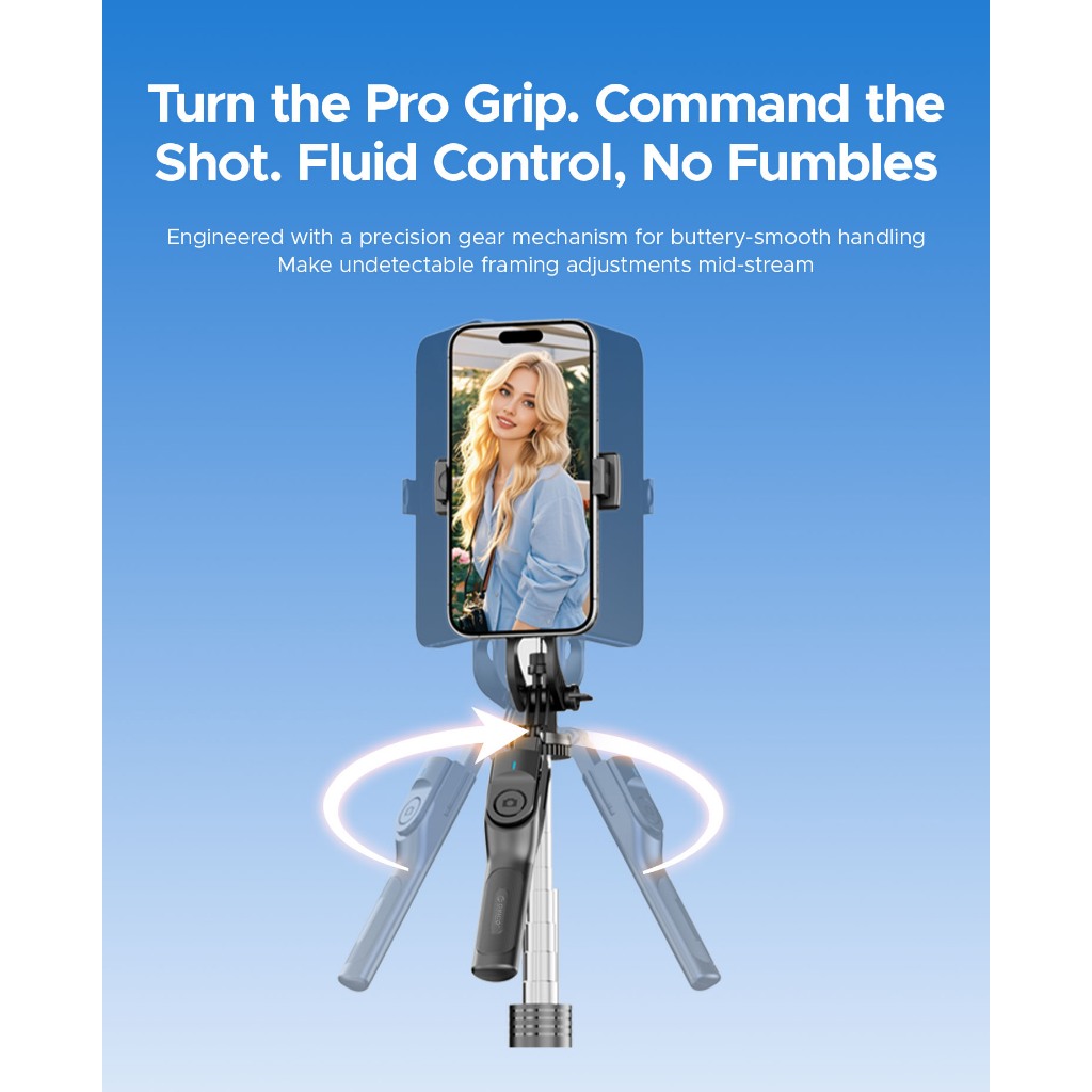ORICO Bluetooth Selfie Stick w - Auto Tracking Tripod recensie en prijs
