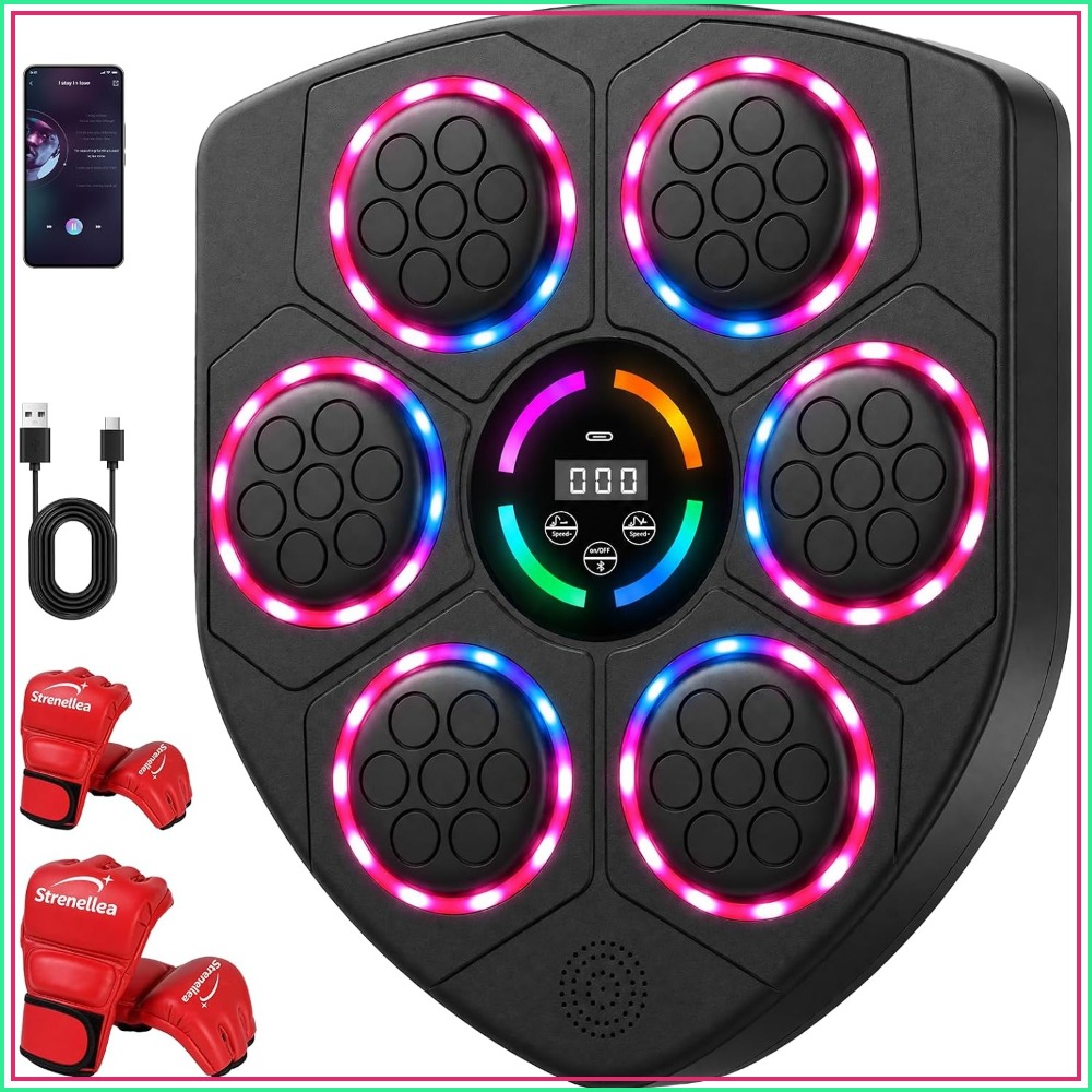 Smart Wall-Mounted Music Boxin - Led Gloves Music recensie en prijs