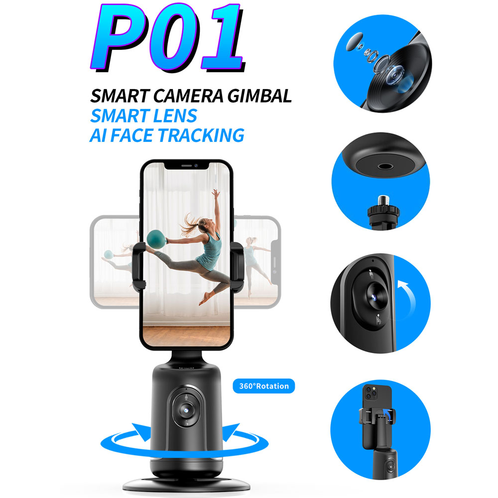 AI Smart Gimbal 360° Auto Face - Auto Tracking Tripod recensie en prijs