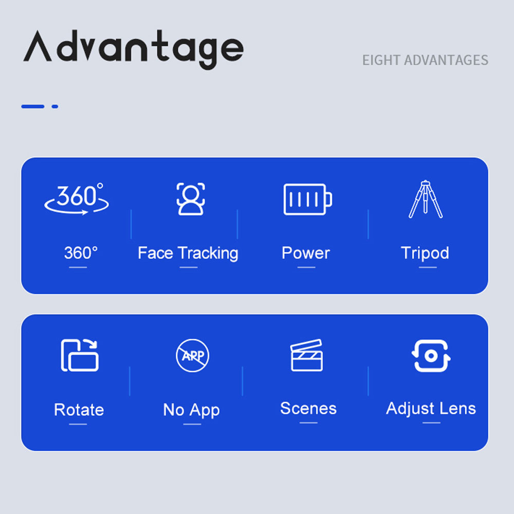 AI Smart Gimbal 360° Auto Face - Auto Tracking Tripod recensie en prijs
