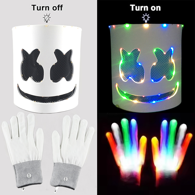 Led Light Up Mask and Gloves D - Led Gloves Music recensie en prijs
