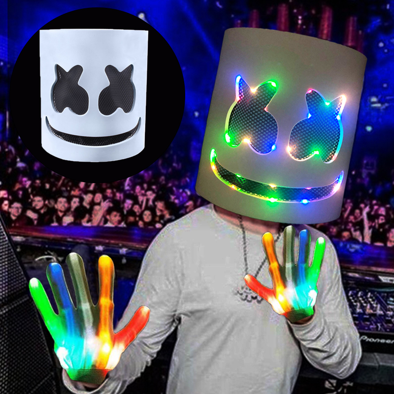 Led Light Up Mask and Gloves D - Led Gloves Music recensie en prijs