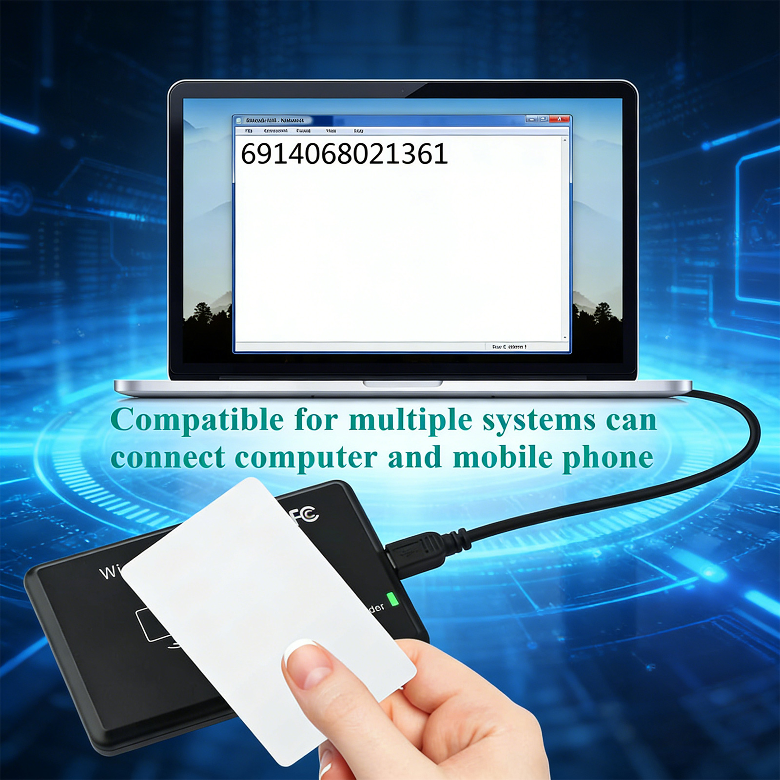 NFC Reader 13.56MHz Access Con - Nfc Tag Programmable recensie en prijs