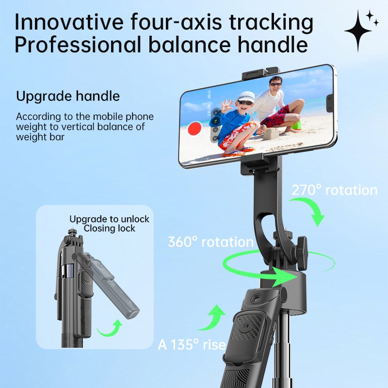 175cm68.9in Tall 360°Rotatable - Auto Tracking Tripod recensie en prijs