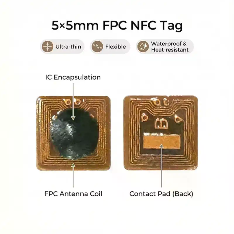 Programmable 5*5mm Micro FPC N - Nfc Tag Programmable recensie en prijs
