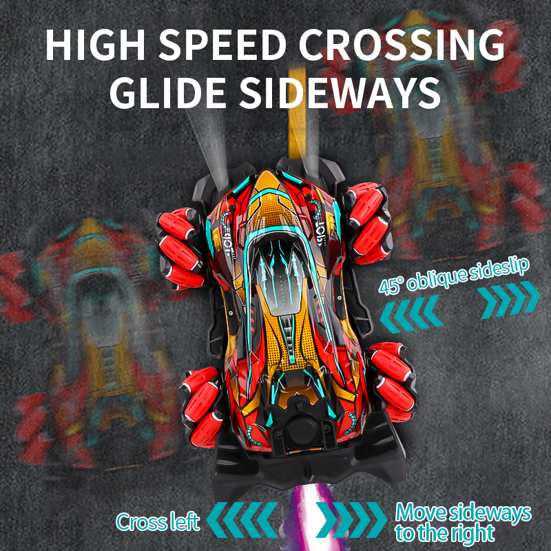NEW F1 Drift RC Car with LED L - Led Gloves Music recensie en prijs