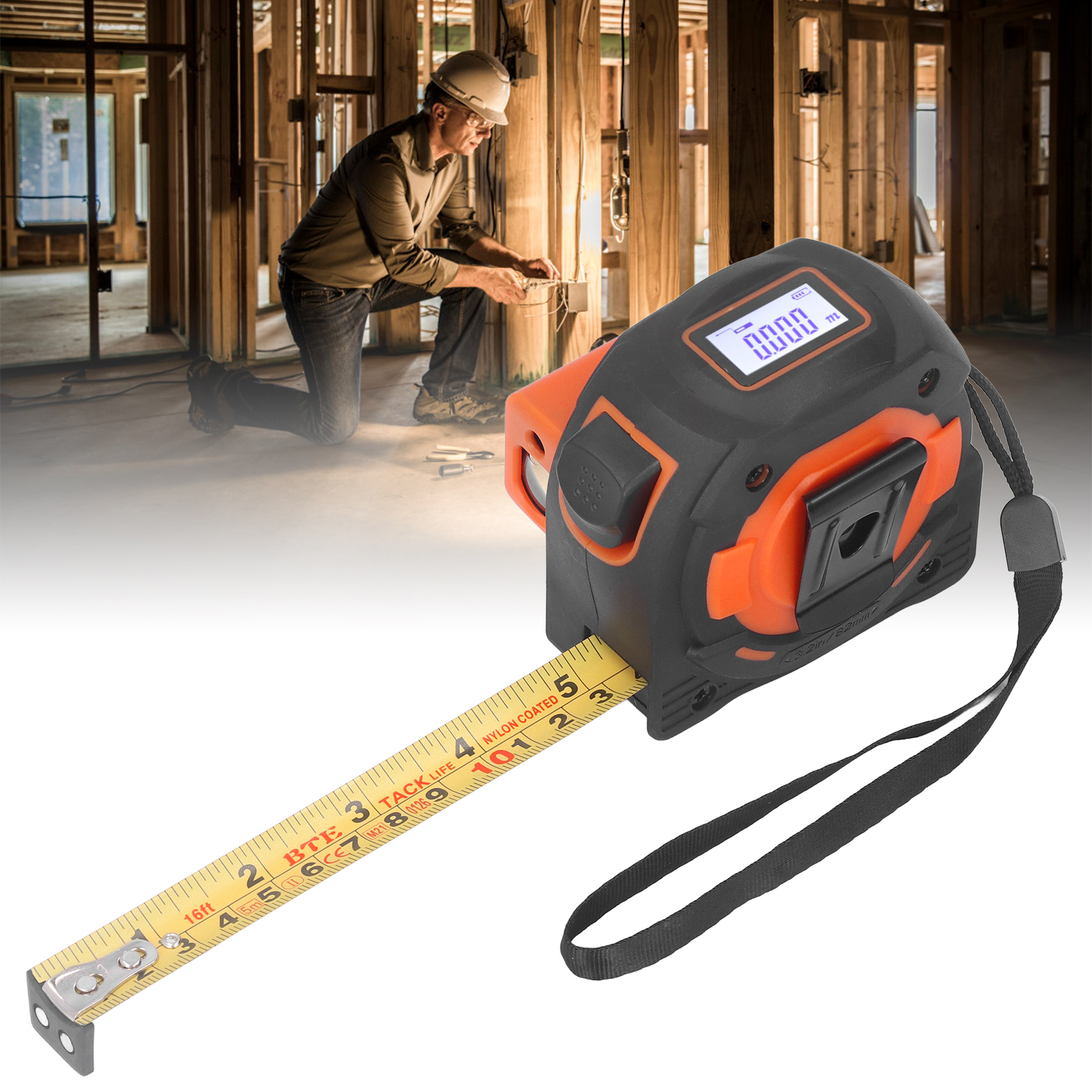 Laser Distance Tape Measure La - Laser Distance Measure recensie en prijs