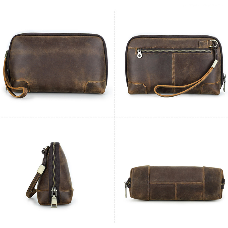 Genuine Leather Tech Pouch Mul - Electronics Gadgets For Men recensie en prijs