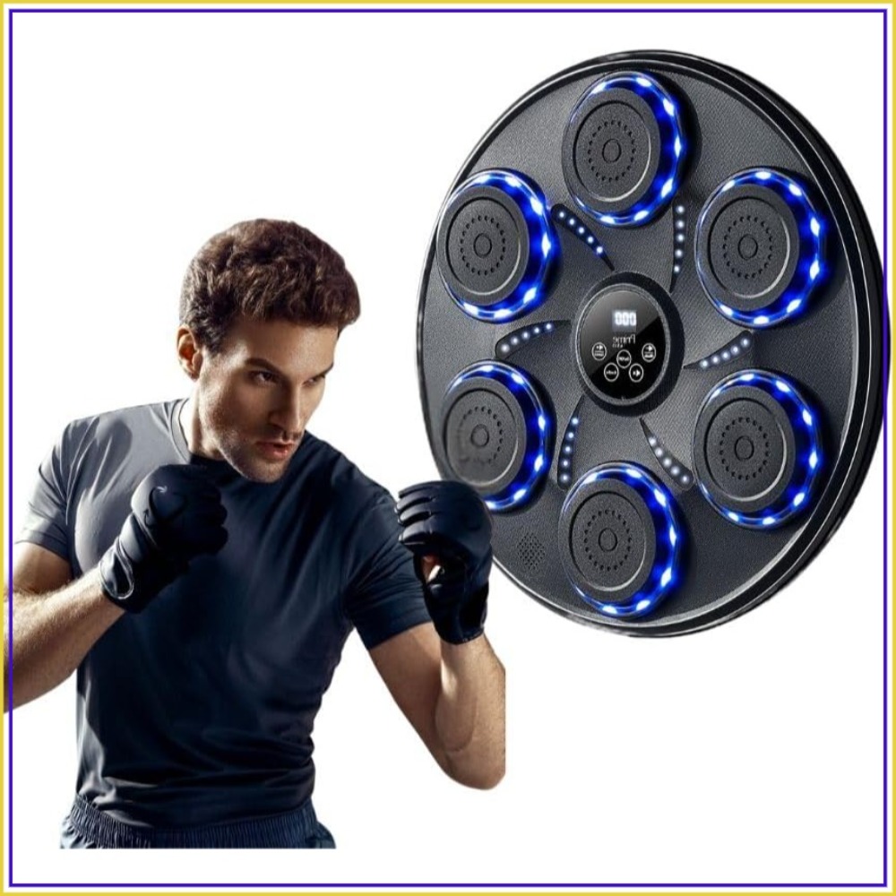 Smart Music Boxing Machine wit - Led Gloves Music recensie en prijs