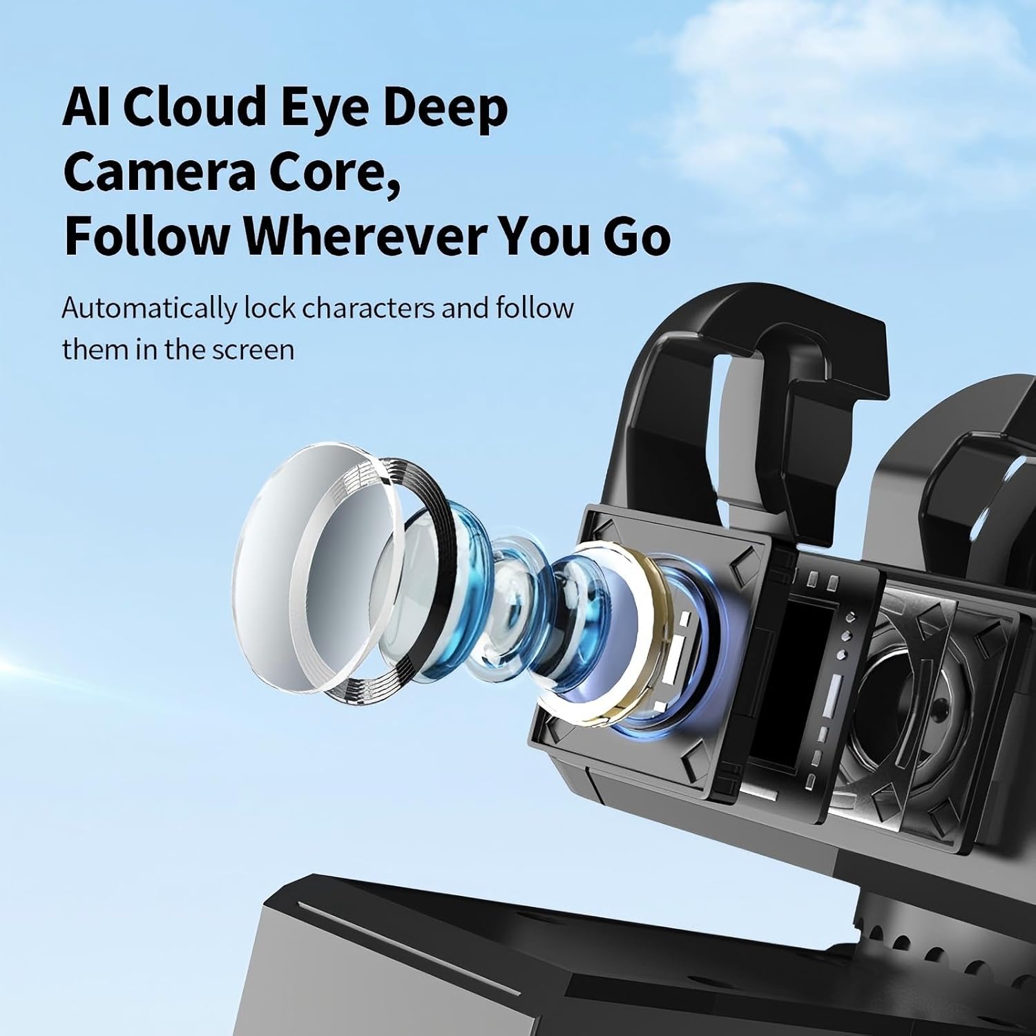 AI Tracking Gimbal Stabilizer  - Auto Tracking Tripod recensie en prijs