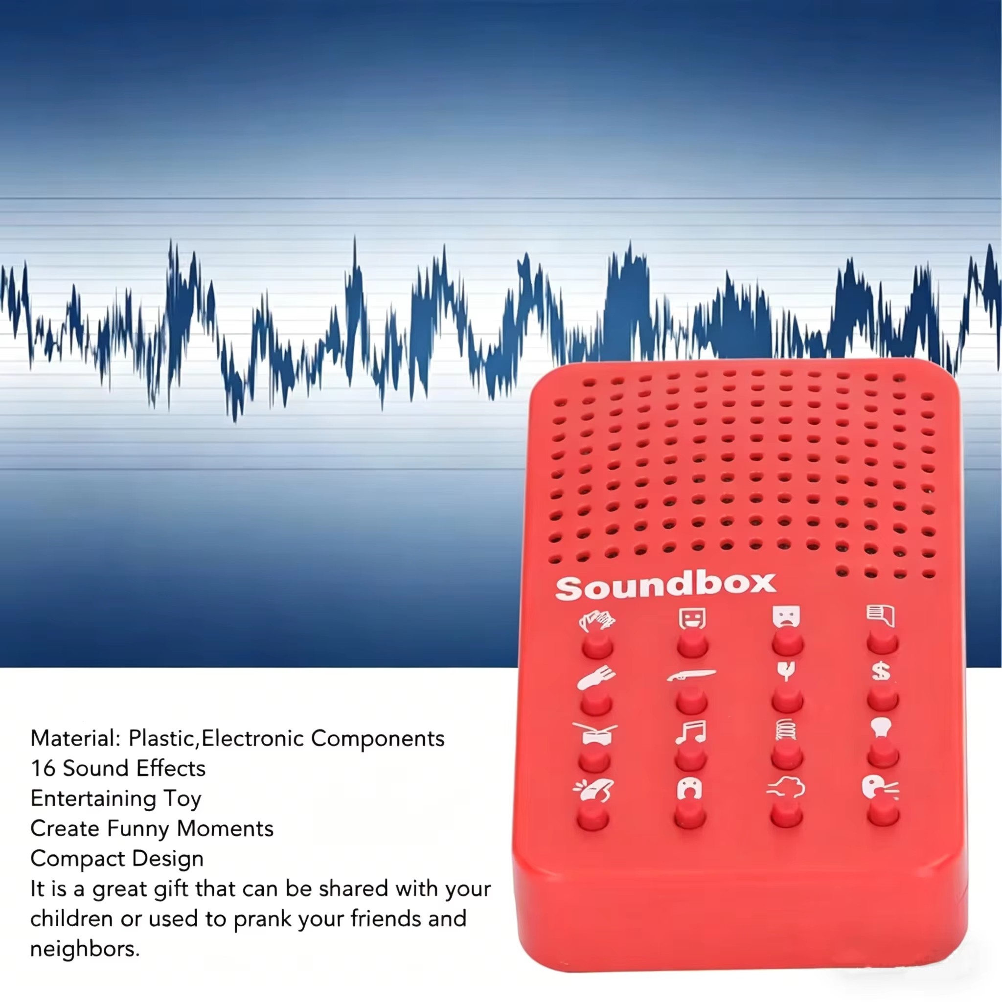 Compact Funny Sound Machine 16 - Electronics Gadgets For Gift recensie en prijs