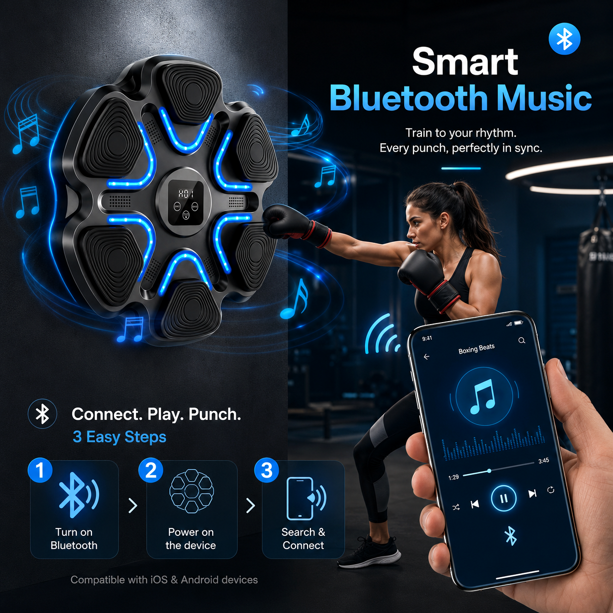 Music Boxing Tool Music Boxing - Led Gloves Music recensie en prijs